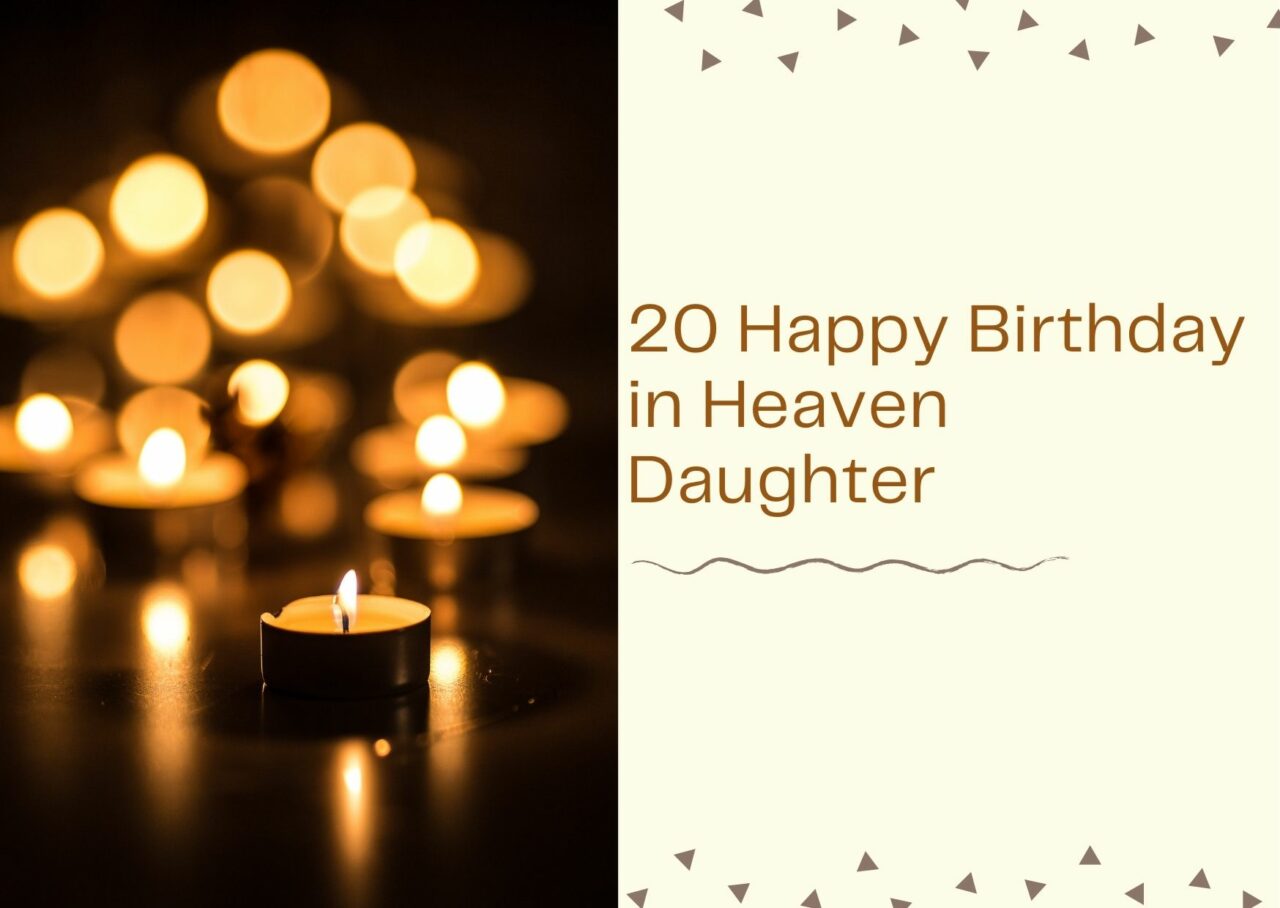 Happy Birthday in Heaven Daughter