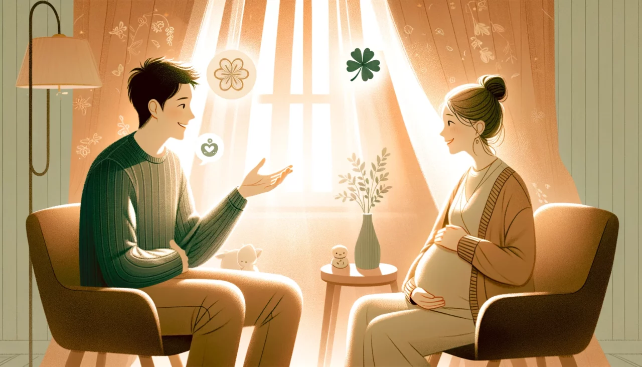 How to Wish a Pregnant Woman Good Luck